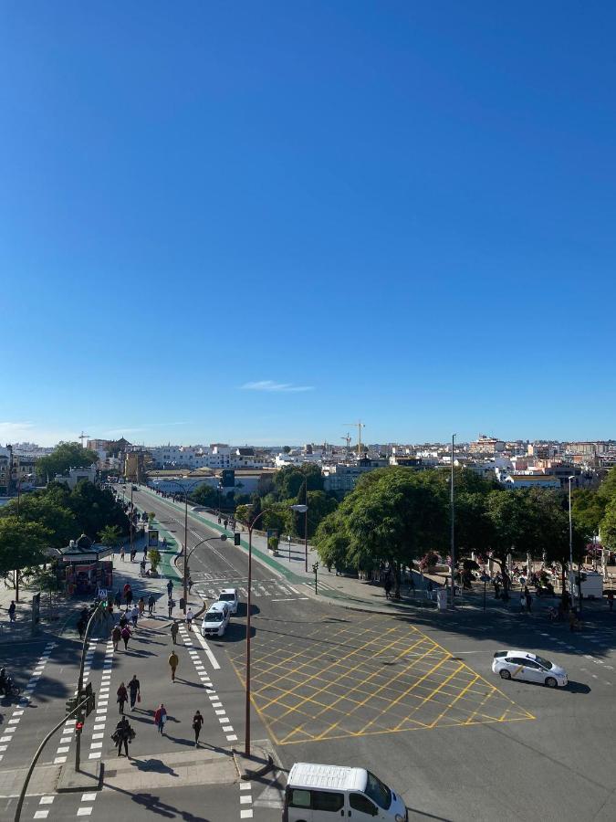 Apartamentos Paseo Colon Sevilla Dış mekan fotoğraf